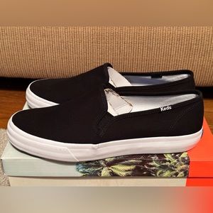 Women’s Keds Double Decker slip-on sneakers; size 9.5W; brand new, never worn